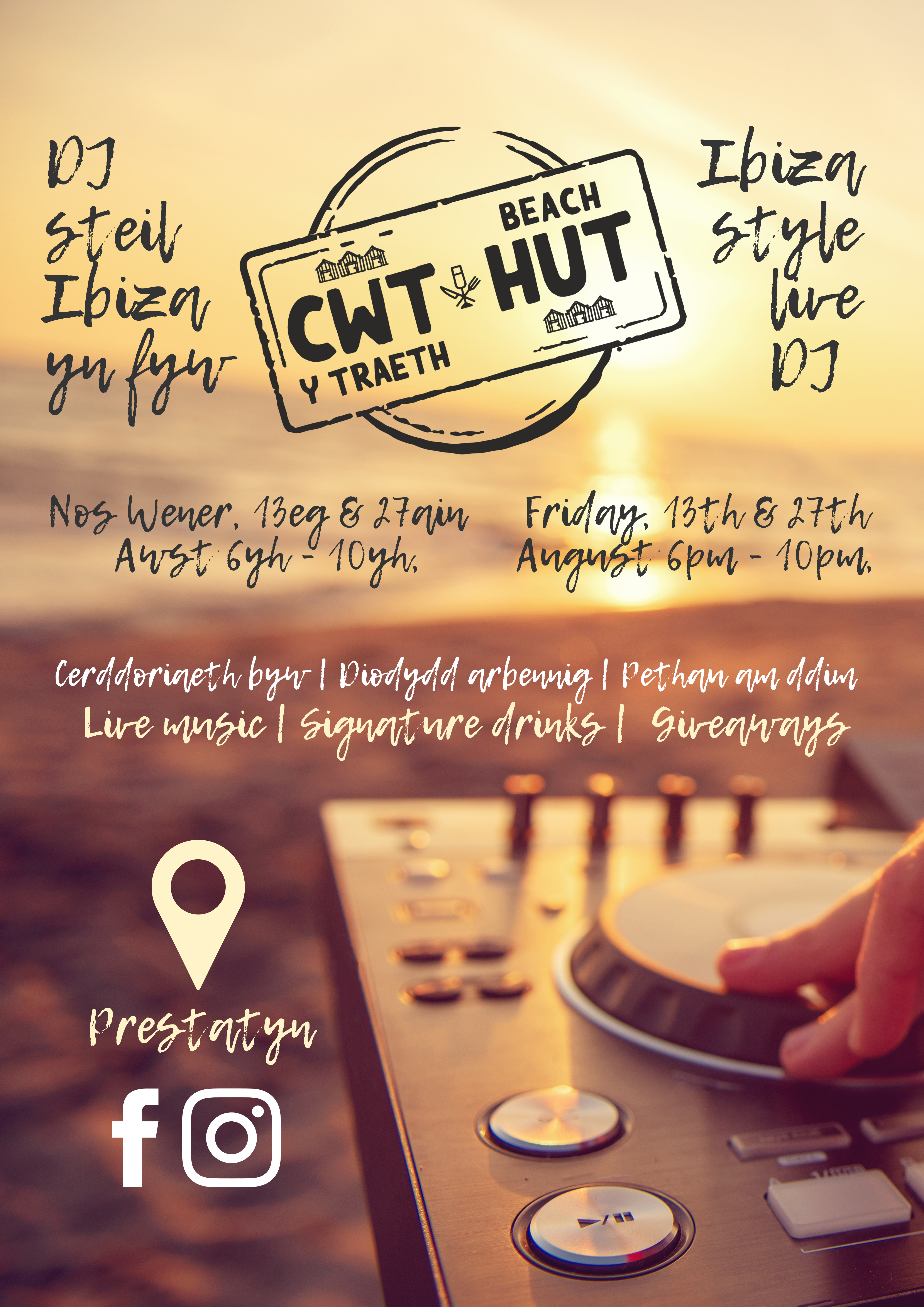 BH DJ nights – poster